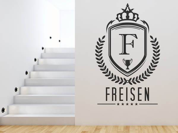 Wandtattoo Freisen Wappen