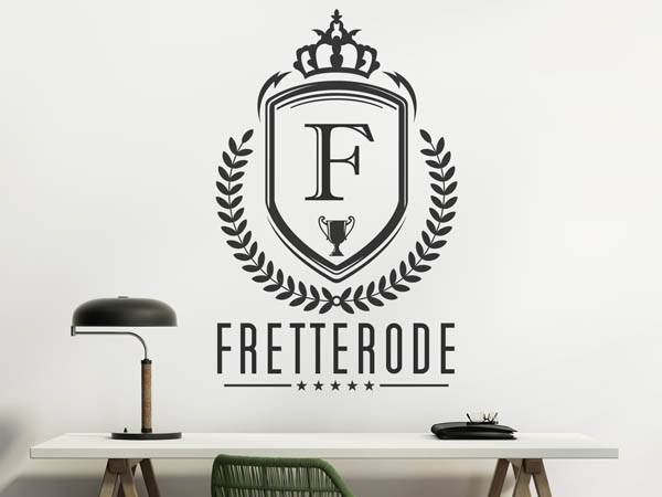 Wandtattoo Fretterode Wappen