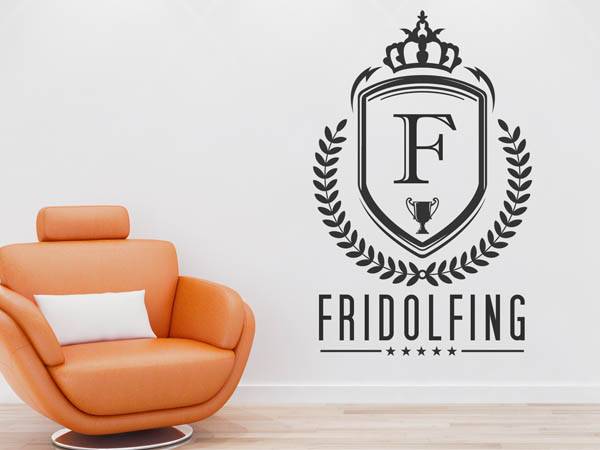 Wandtattoo Fridolfing Wappen