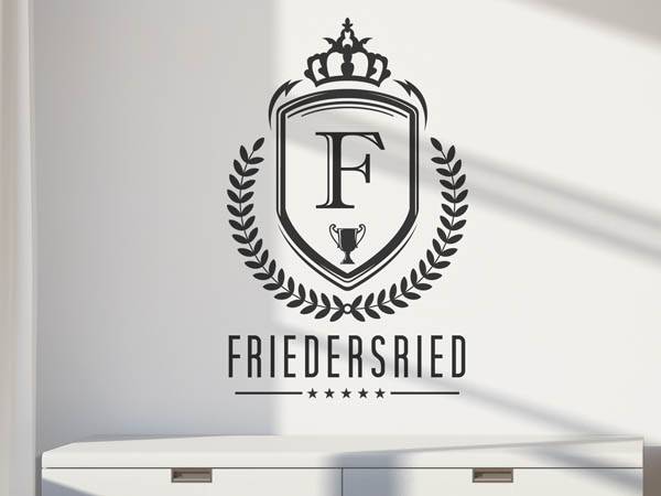 Wandtattoo Friedersried Wappen