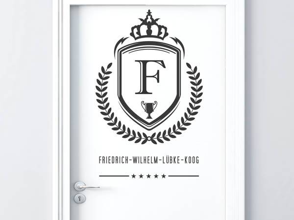 Wandtattoo Friedrich-Wilhelm-Lübke-Koog Wappen