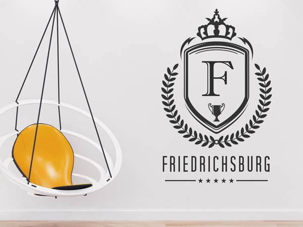 Wandtattoo Friedrichsburg Wappen