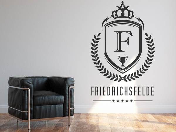 Wandtattoo Friedrichsfelde Wappen