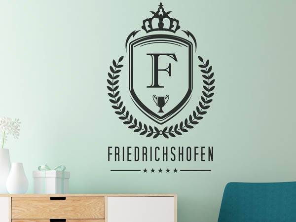 Wandtattoo Friedrichshofen Wappen