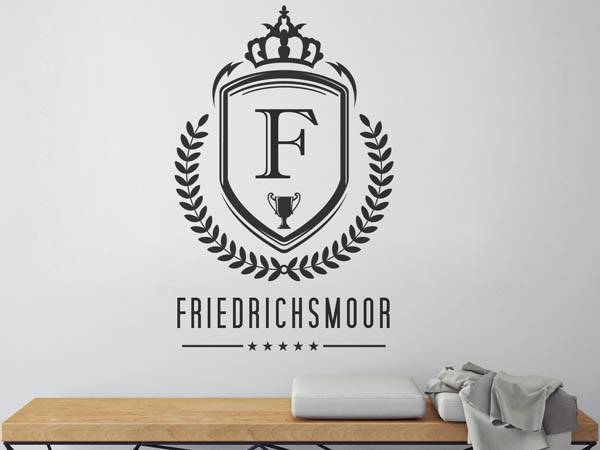 Wandtattoo Friedrichsmoor Wappen