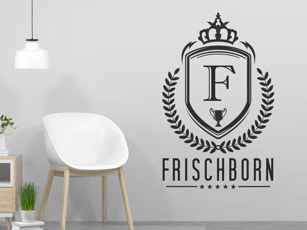 Wandtattoo Frischborn Wappen