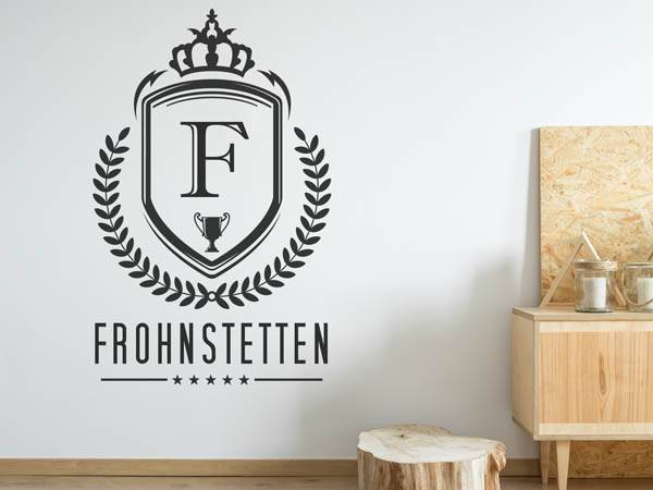 Wandtattoo Frohnstetten Wappen