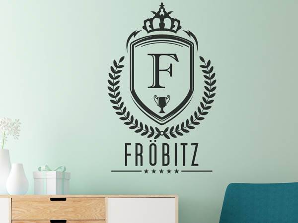 Wandtattoo Fröbitz Wappen