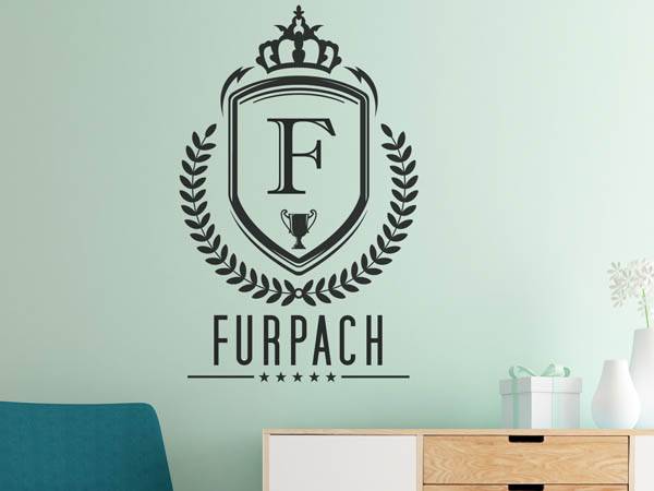 Wandtattoo Furpach Wappen