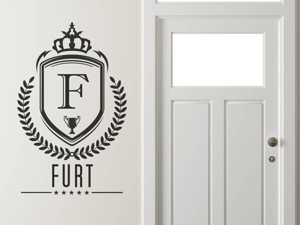 Wandtattoo Furt Wappen