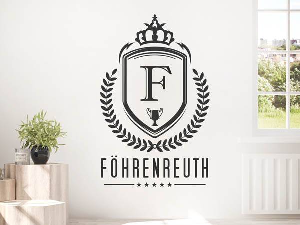 Wandtattoo Föhrenreuth Wappen