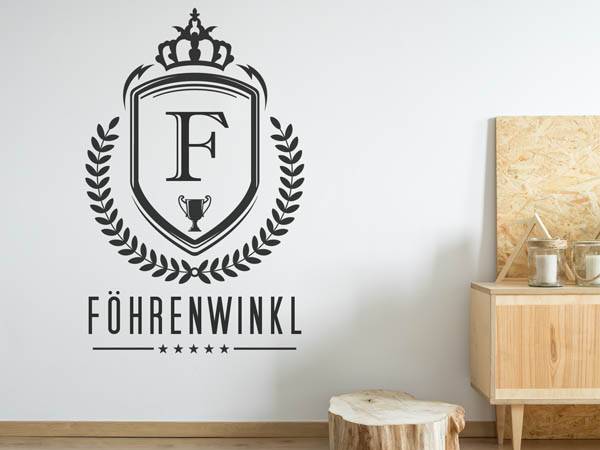 Wandtattoo Föhrenwinkl Wappen