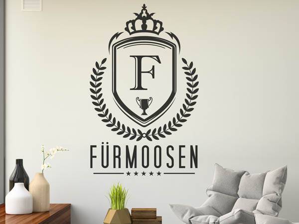 Wandtattoo Fürmoosen Wappen