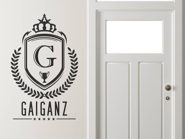 Wandtattoo Gaiganz Wappen