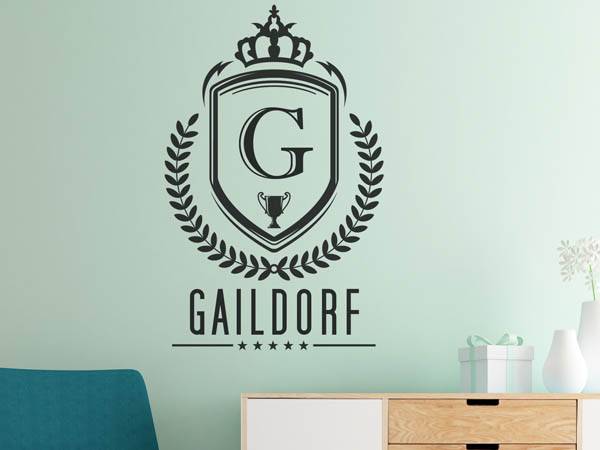 Wandtattoo Gaildorf Wappen