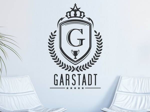 Wandtattoo Garstadt Wappen