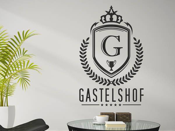 Wandtattoo Gastelshof Wappen