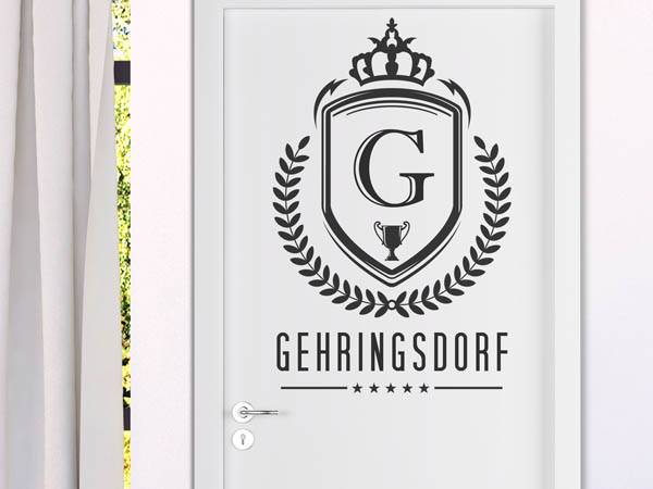 Wandtattoo Gehringsdorf Wappen