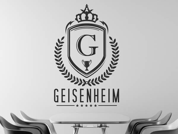 Wandtattoo Geisenheim Wappen