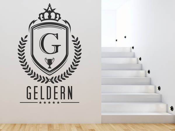 Wandtattoo Geldern Wappen