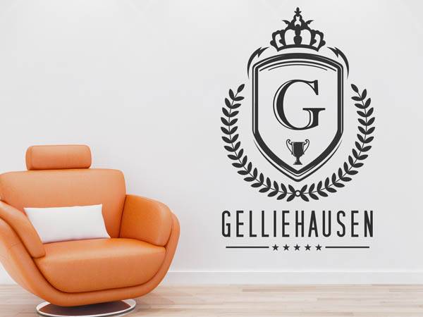 Wandtattoo Gelliehausen Wappen