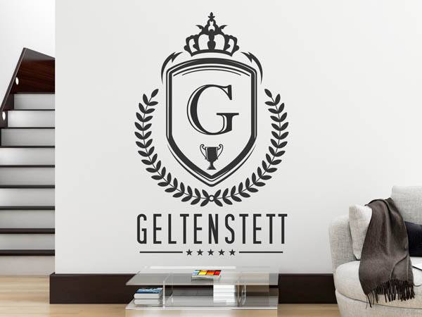 Wandtattoo Geltenstett Wappen
