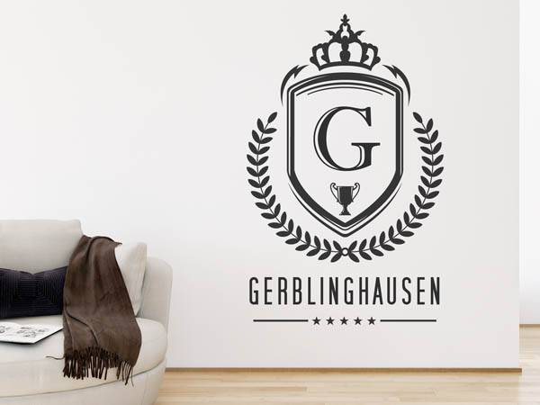 Wandtattoo Gerblinghausen Wappen