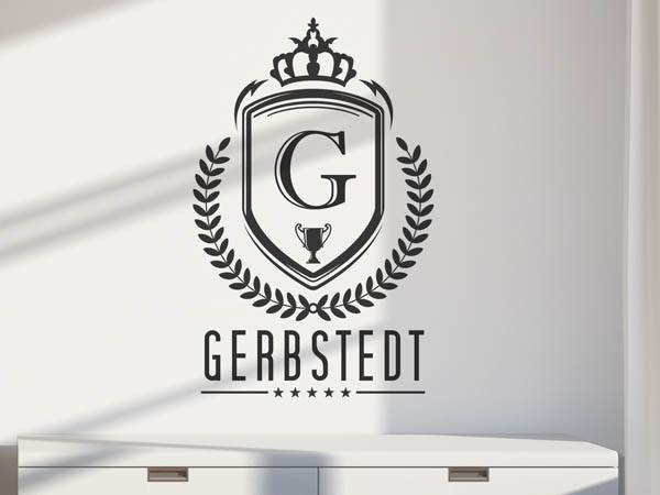 Wandtattoo Gerbstedt Wappen
