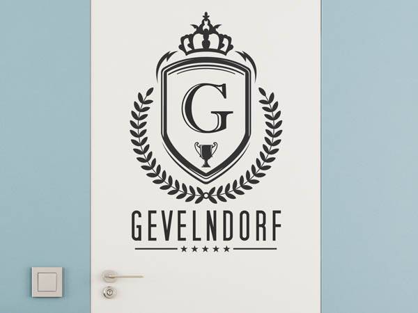 Wandtattoo Gevelndorf Wappen