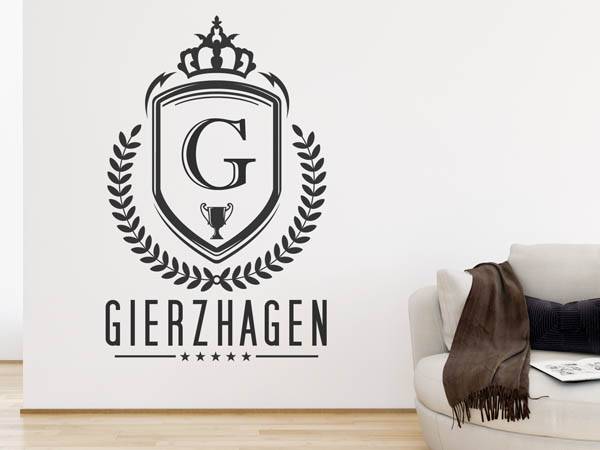 Wandtattoo Gierzhagen Wappen