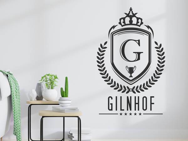 Wandtattoo Gilnhof Wappen