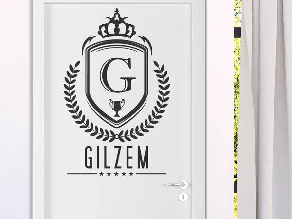 Wandtattoo Gilzem Wappen