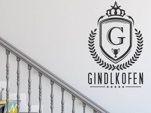 Wandtattoo Gindlkofen Wappen