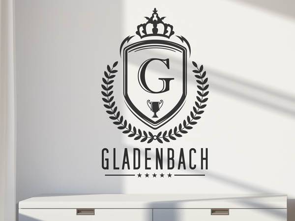 Wandtattoo Gladenbach Wappen