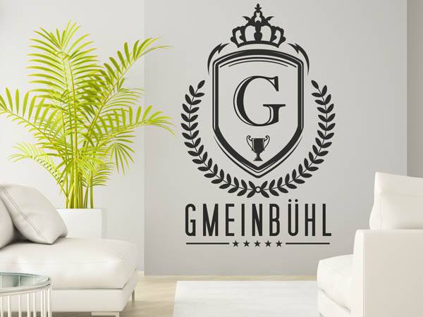 Wandtattoo Gmeinbühl Wappen