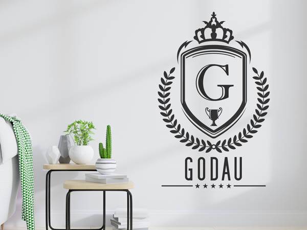 Wandtattoo Godau Wappen