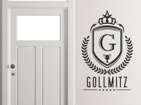 Wandtattoo Gollmitz Wappen