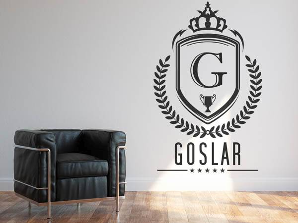 Wandtattoo Goslar Wappen