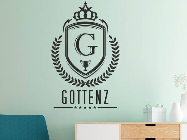 Wandtattoo Gottenz Wappen