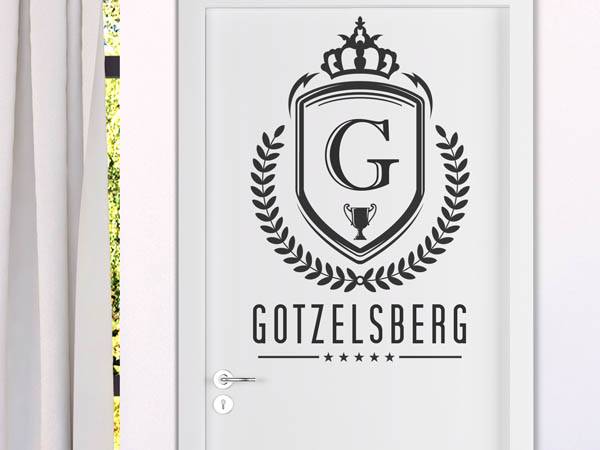 Wandtattoo Gotzelsberg Wappen