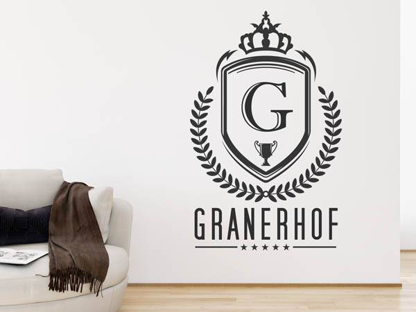 Wandtattoo Granerhof Wappen