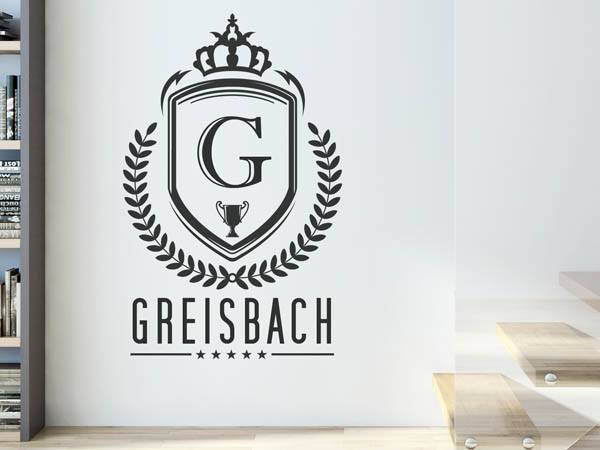 Wandtattoo Greisbach Wappen