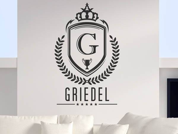 Wandtattoo Griedel Wappen