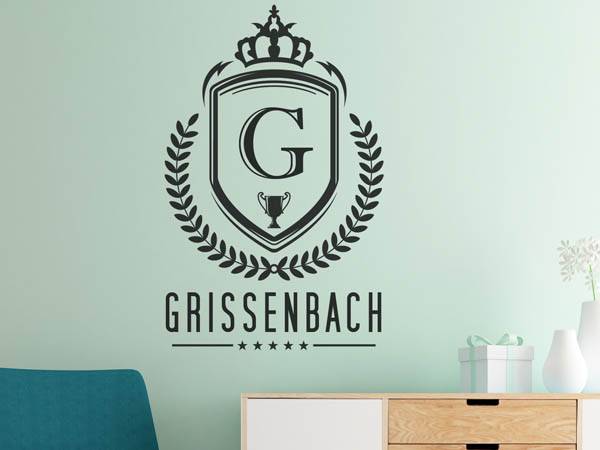 Wandtattoo Grissenbach Wappen