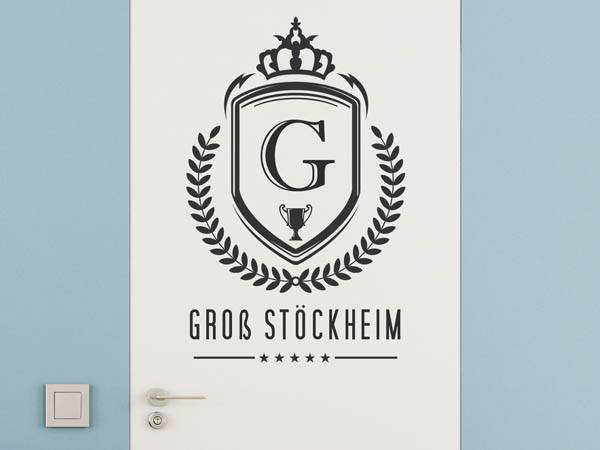 Wandtattoo Groß Stöckheim Wappen