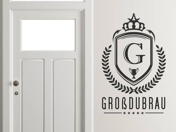 Wandtattoo Großdubrau Wappen