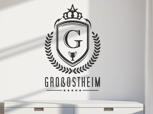 Wandtattoo Großostheim Wappen