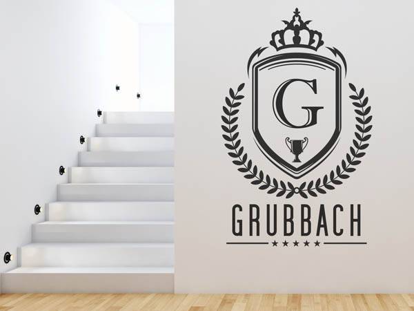 Wandtattoo Grubbach Wappen