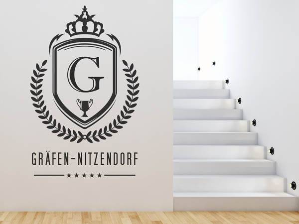 Wandtattoo Gräfen-Nitzendorf Wappen