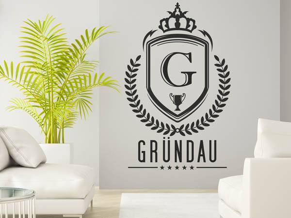 Wandtattoo Gründau Wappen